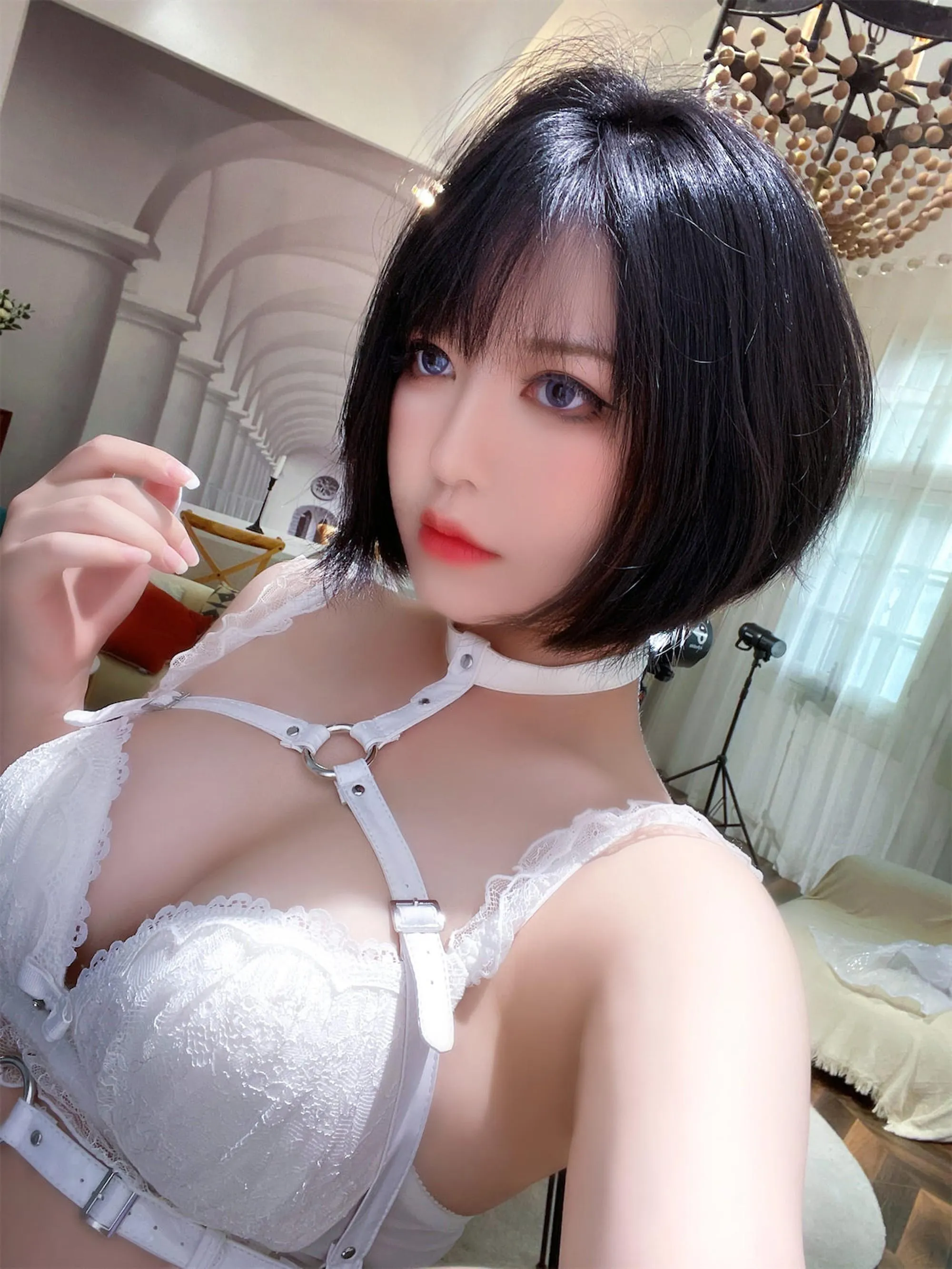 半半子 – NO.61 純白-自撮-14P [14P]插图2